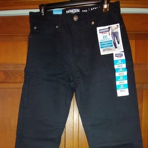 NWT Levi's Denizen Black Pants 30x32